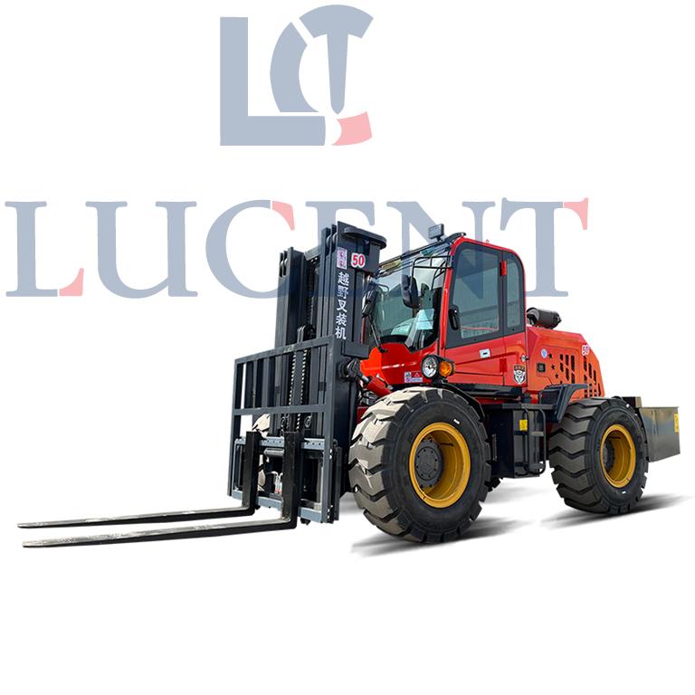 5 Tons rough terrain forklift